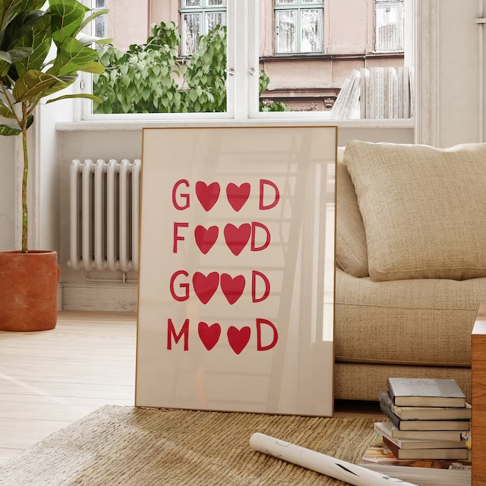 Home Cooking Quotes - Minimalist Aesthetic Heart Cute Cooking Chef