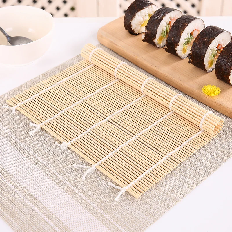 Sushi Mat Bamboo - Bamboo Sushi Rolling Mat Non-stick Kitchen