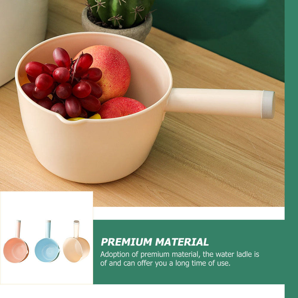 Home Cooking Restaurant - 3Pcs Premium Plastic Water Ladle Lightweight