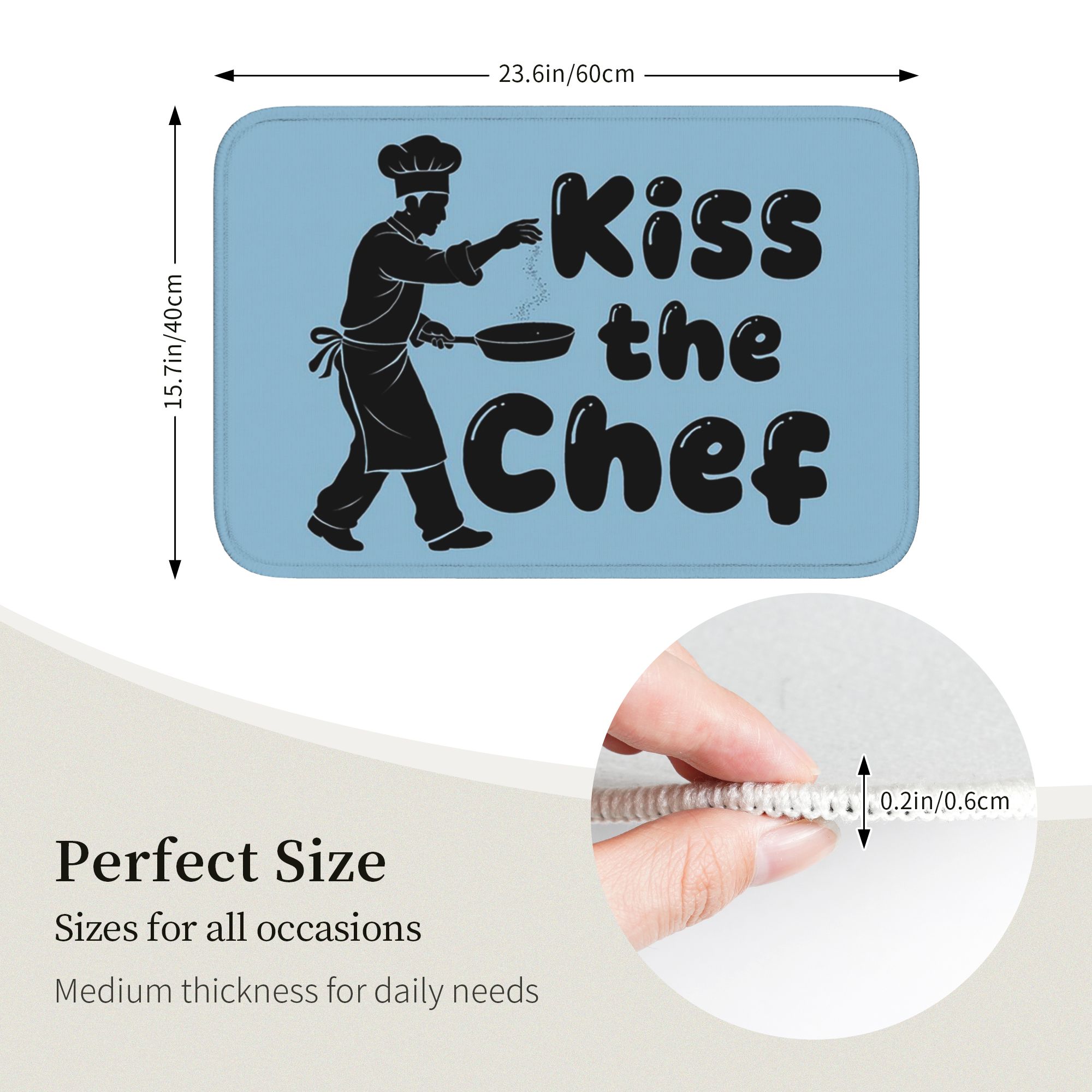 Kiss The Chef Cooking Quote Do – Home Cooking Quotes recenzja i cena