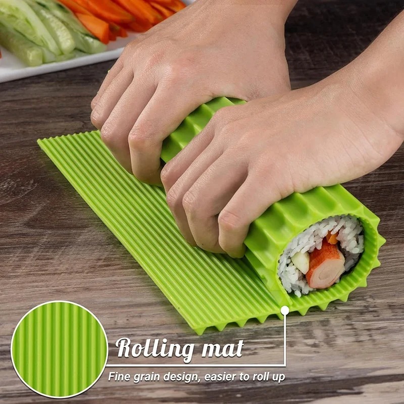 Silicone Hand Roll Sushi Rolli – Sushi Mat Bamboo recenzja i cena
