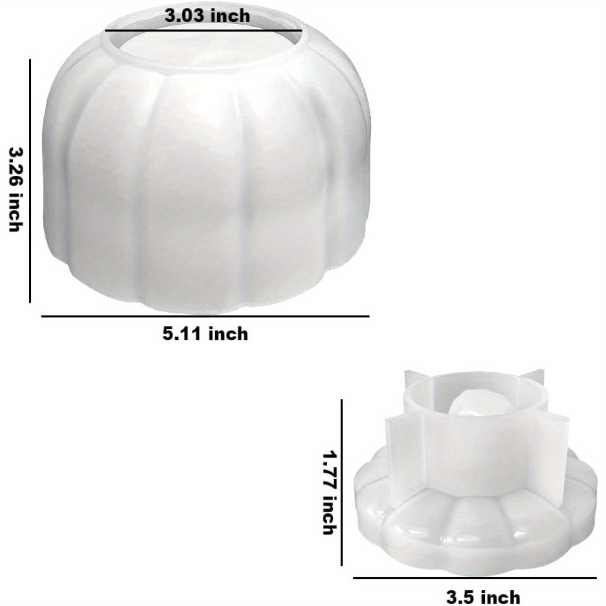 5'' Large Pumpkin Jar Mold, Ha – Idli Steamer Mold recenzja i cena