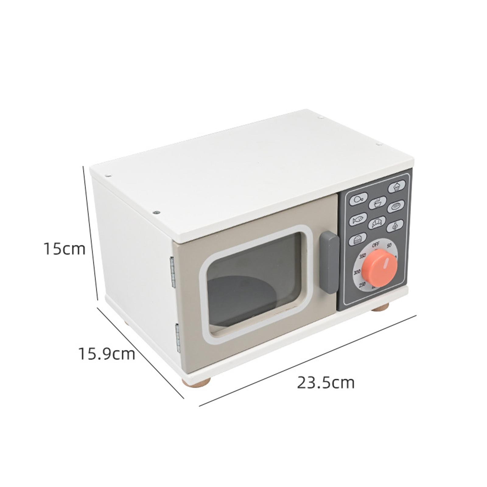 Wooden Kids Microwave Oven Edu – Home Cooking Game recenzja i cena
