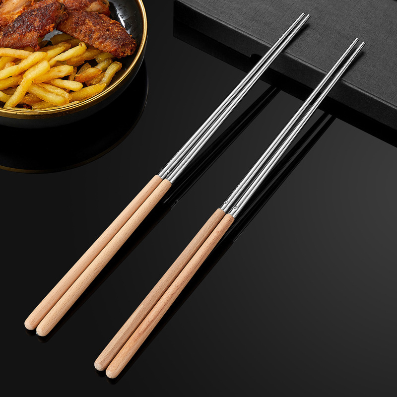 1Pair Stainless Steel Chopstic – Home Cooking Chinese recenzja i cena