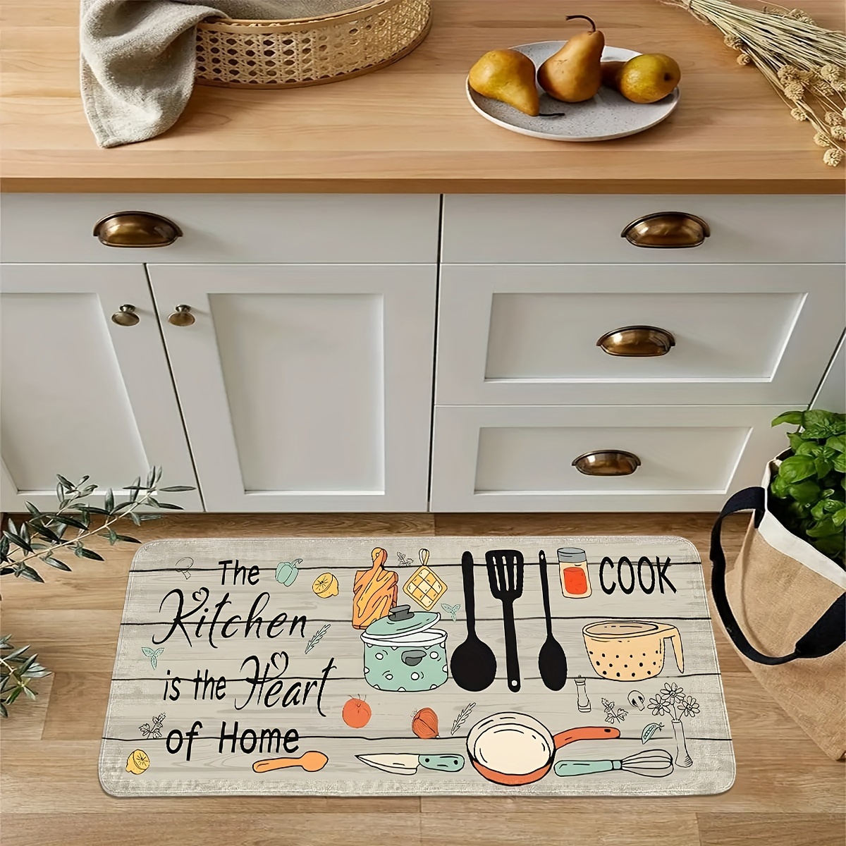 Kitchen Utensil Print Kitchen  – Home Cooking Quotes recenzja i cena