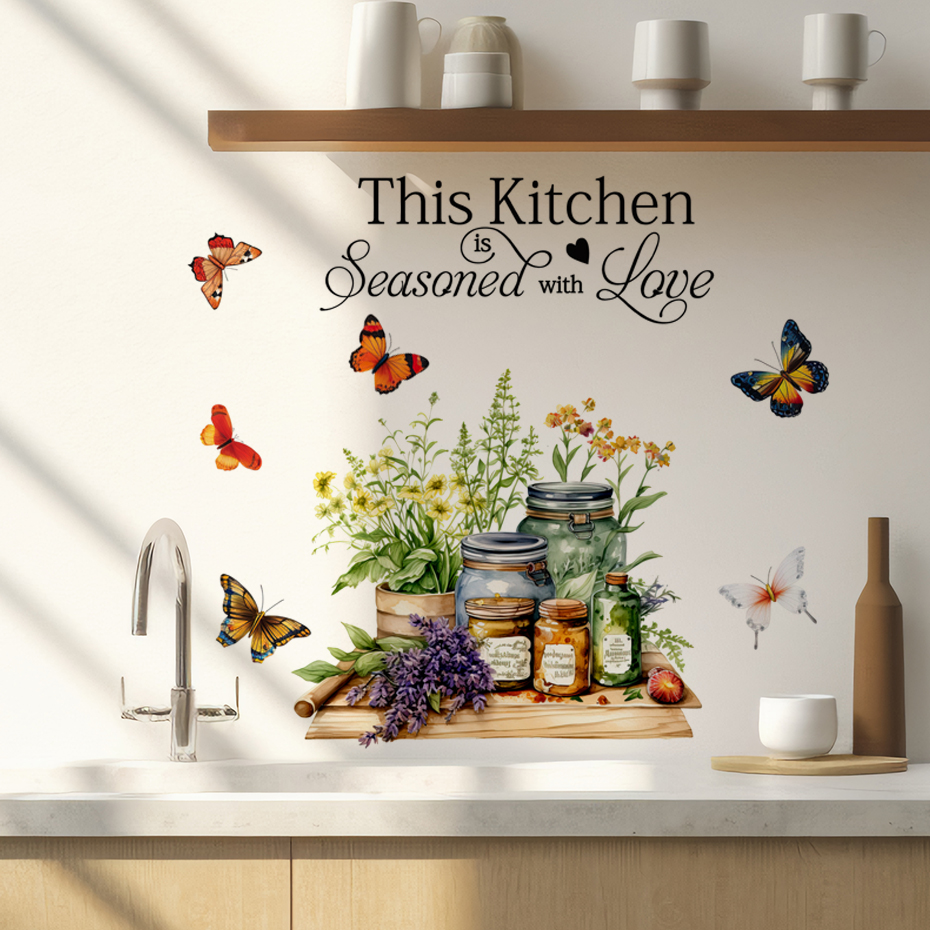 Kitchen Herbs Cooking Art Butt – Home Cooking Quotes recenzja i cena