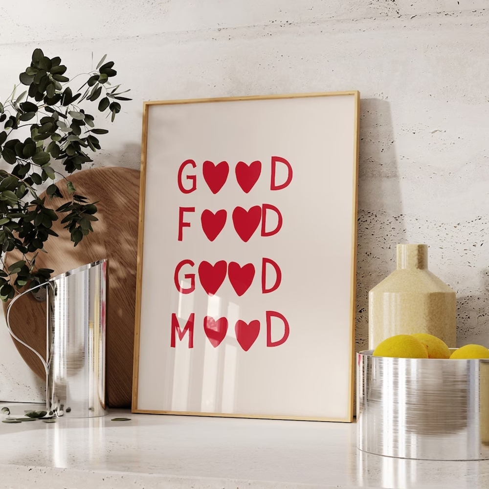 Minimalist Aesthetic Heart Cut – Home Cooking Quotes recenzja i cena