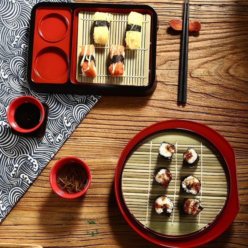 Japanese Style Cold Noodle Dis – Sushi Mat Bamboo recenzja i cena