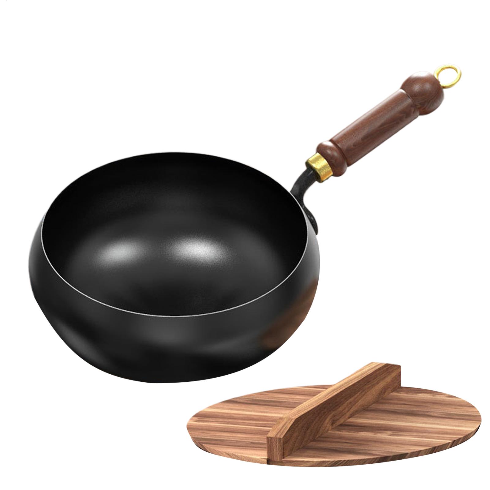 Iron Uncoated Chinese Wok Big  – Home Cooking Chinese recenzja i cena