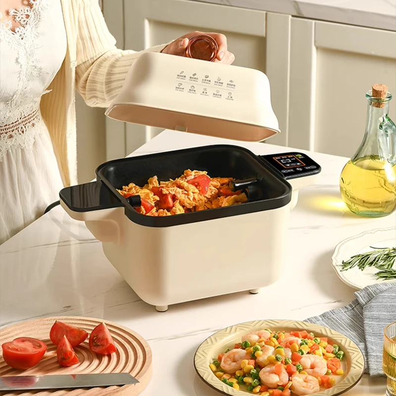 Fully Automatic Rotating Stir  – Home Cooking Fried Rice recenzja i cena