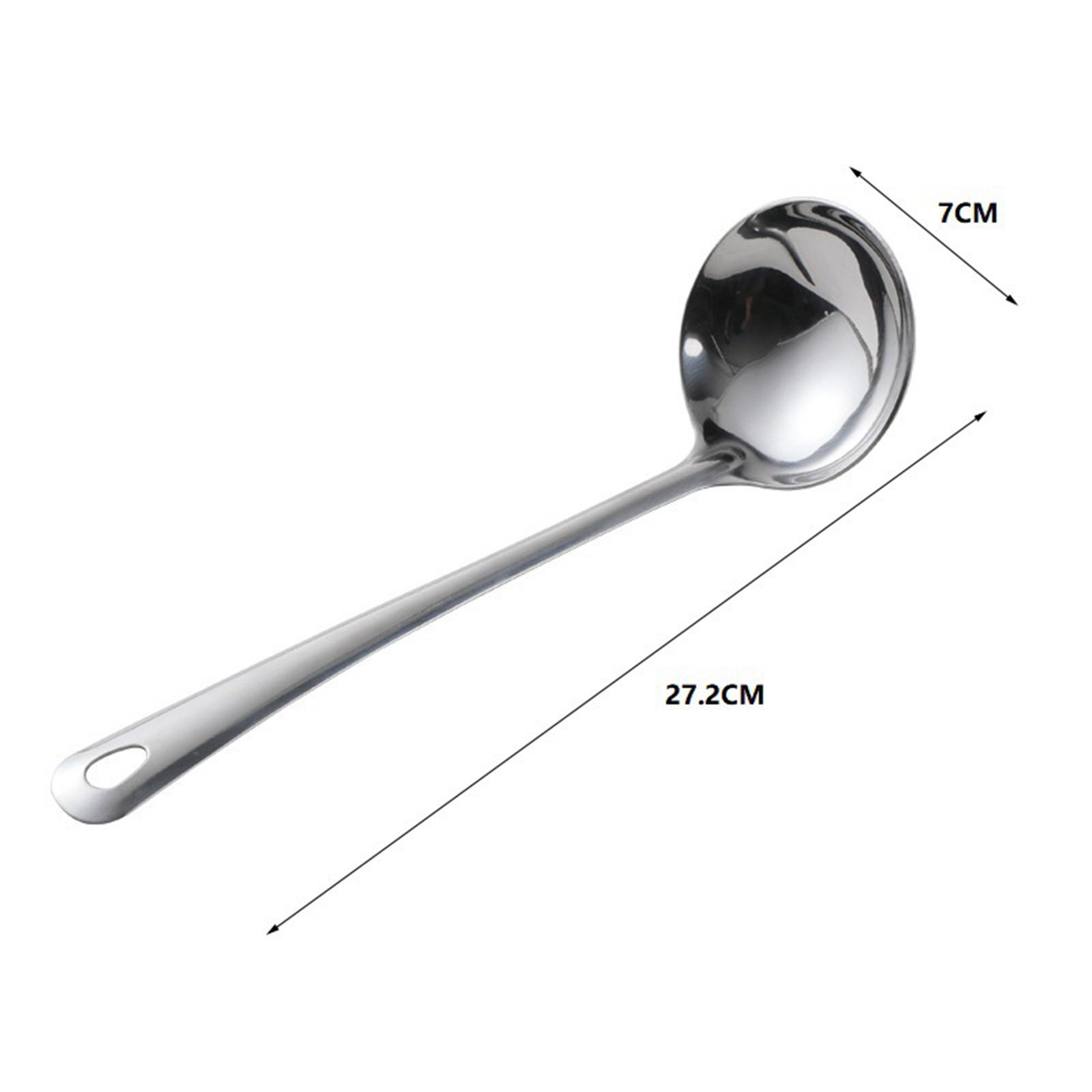 Soup Ladle Spoon Easy to Clean – Home Cooking Restaurant recenzja i cena