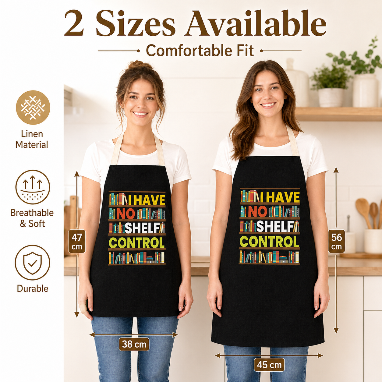 Book Lover Funny Quote Linen A – Home Cooking Quotes recenzja i cena