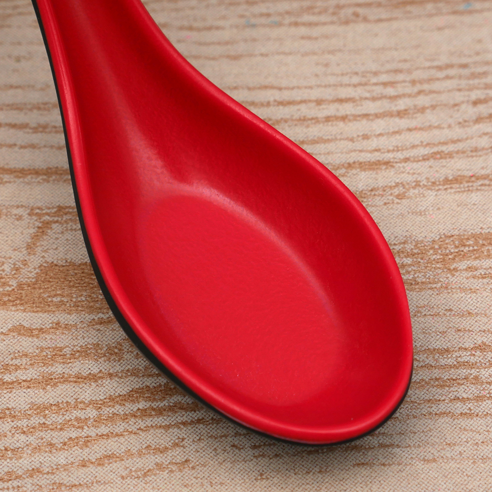 Black Red Plastic Spoon Home F – Home Cooking Restaurant recenzja i cena