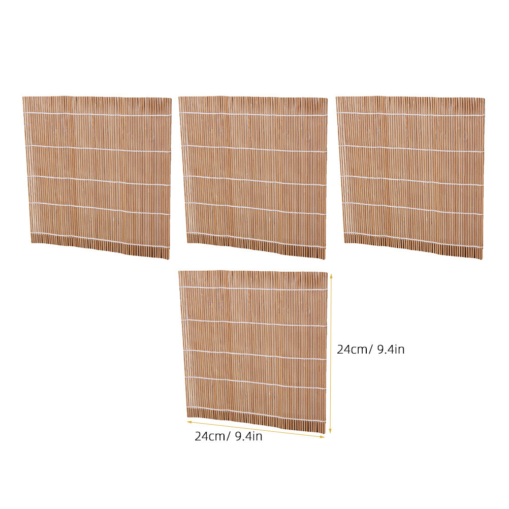 6Pcs Bamboo Sushi Rolling Mat  – Sushi Mat Bamboo recenzja i cena