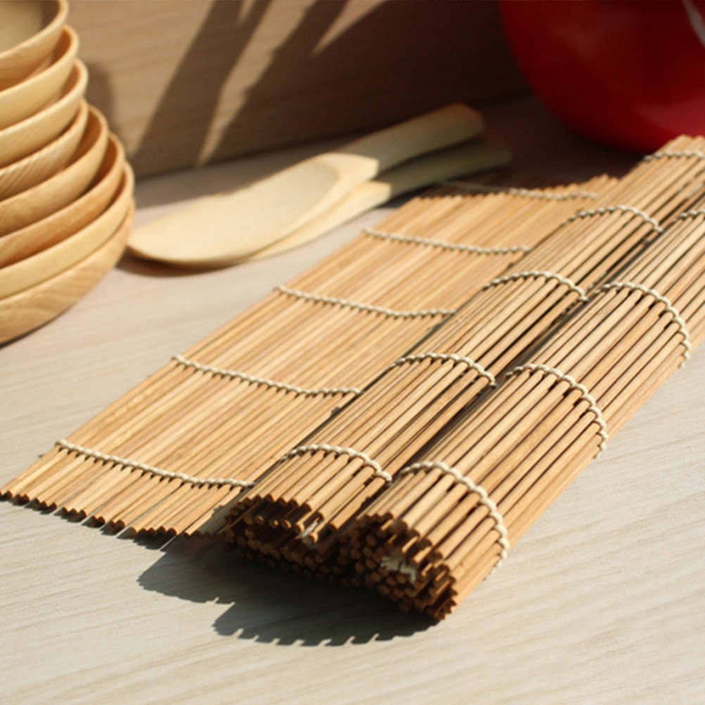 6Pcs Bamboo Sushi Rolling Mat  – Sushi Mat Bamboo recenzja i cena