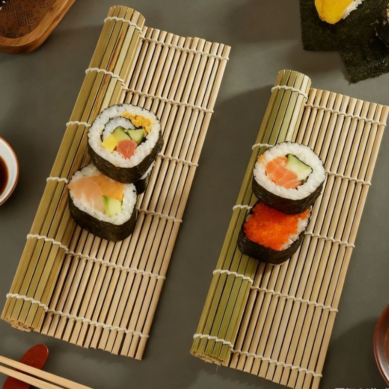Natural Bamboo Sushi Mat Squar – Sushi Mat Bamboo recenzja i cena