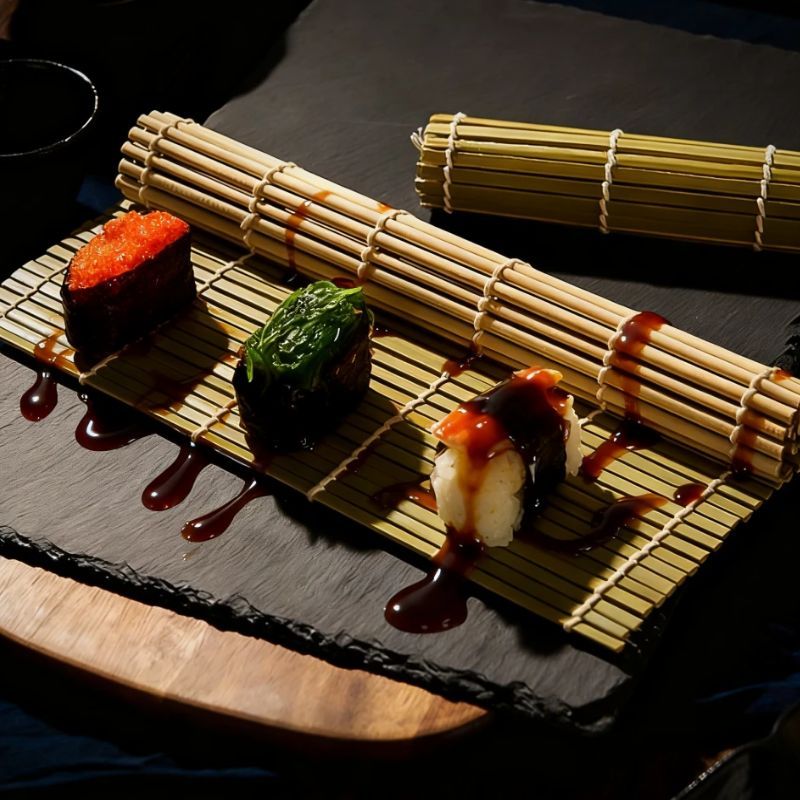 Natural Bamboo Sushi Mat Squar – Sushi Mat Bamboo recenzja i cena