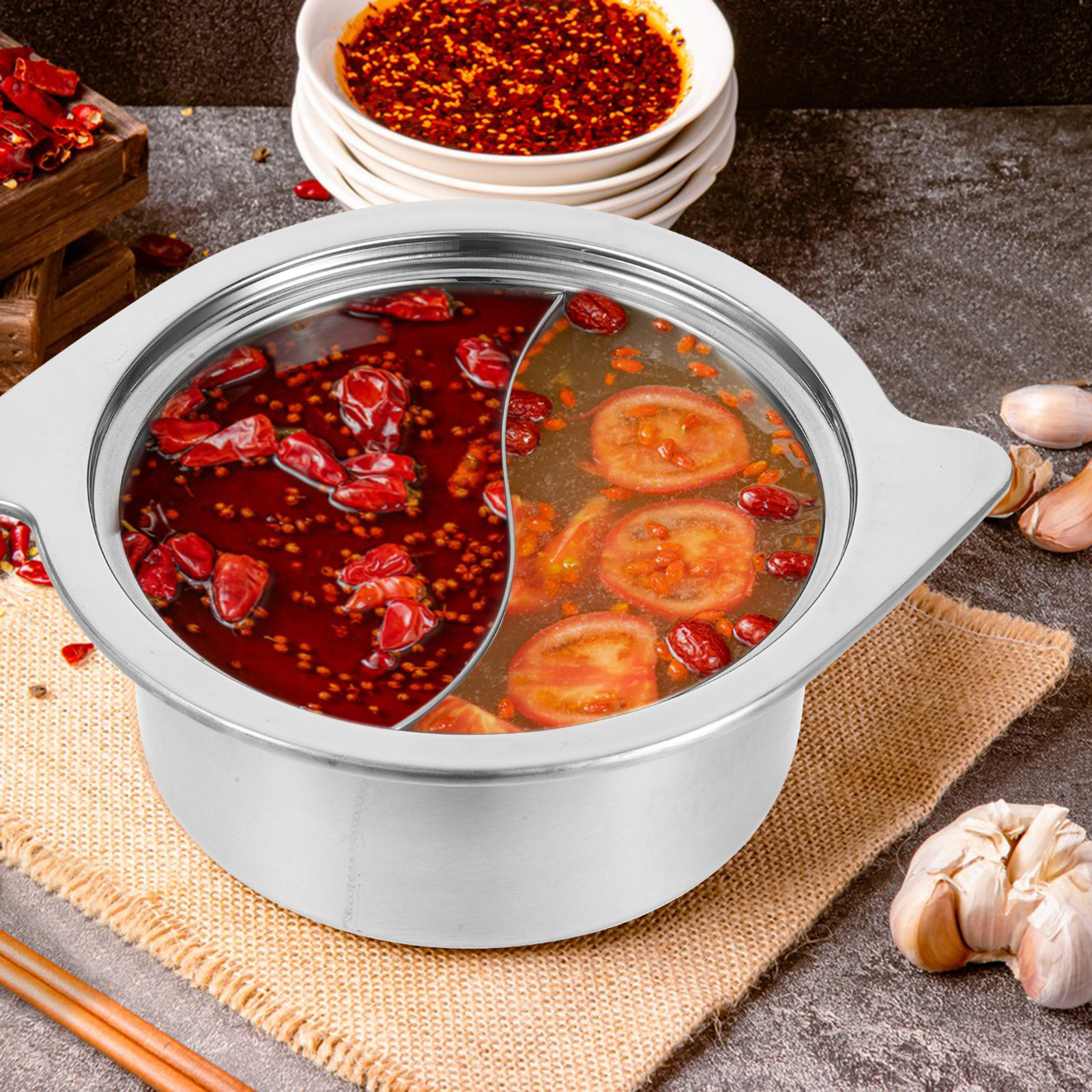 1Pcs Stainless Steel Dual-Serv – Home Cooking Restaurant recenzja i cena