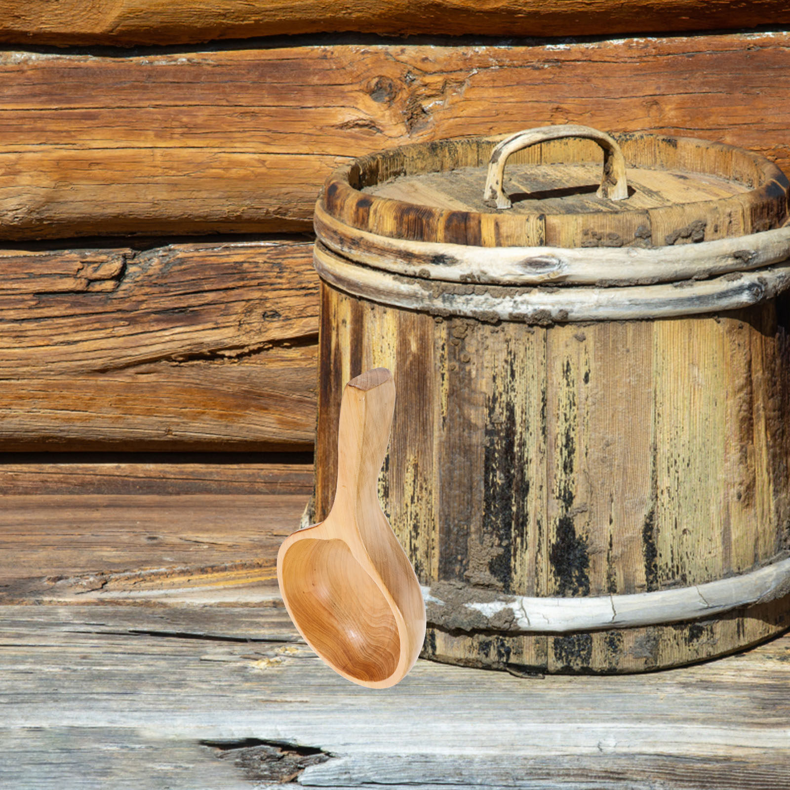 Wood Ladle Water Scoop Ergonom – Home Cooking Restaurant recenzja i cena