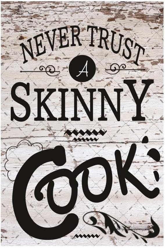 1p, Kitchen Quote Never Trust  – Home Cooking Quotes recenzja i cena