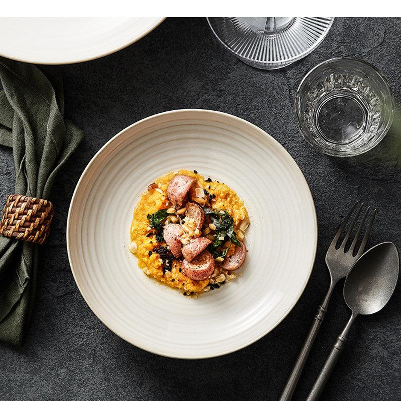 Round Specialty Ceramic Pasta  – Home Cooking Fried Rice recenzja i cena