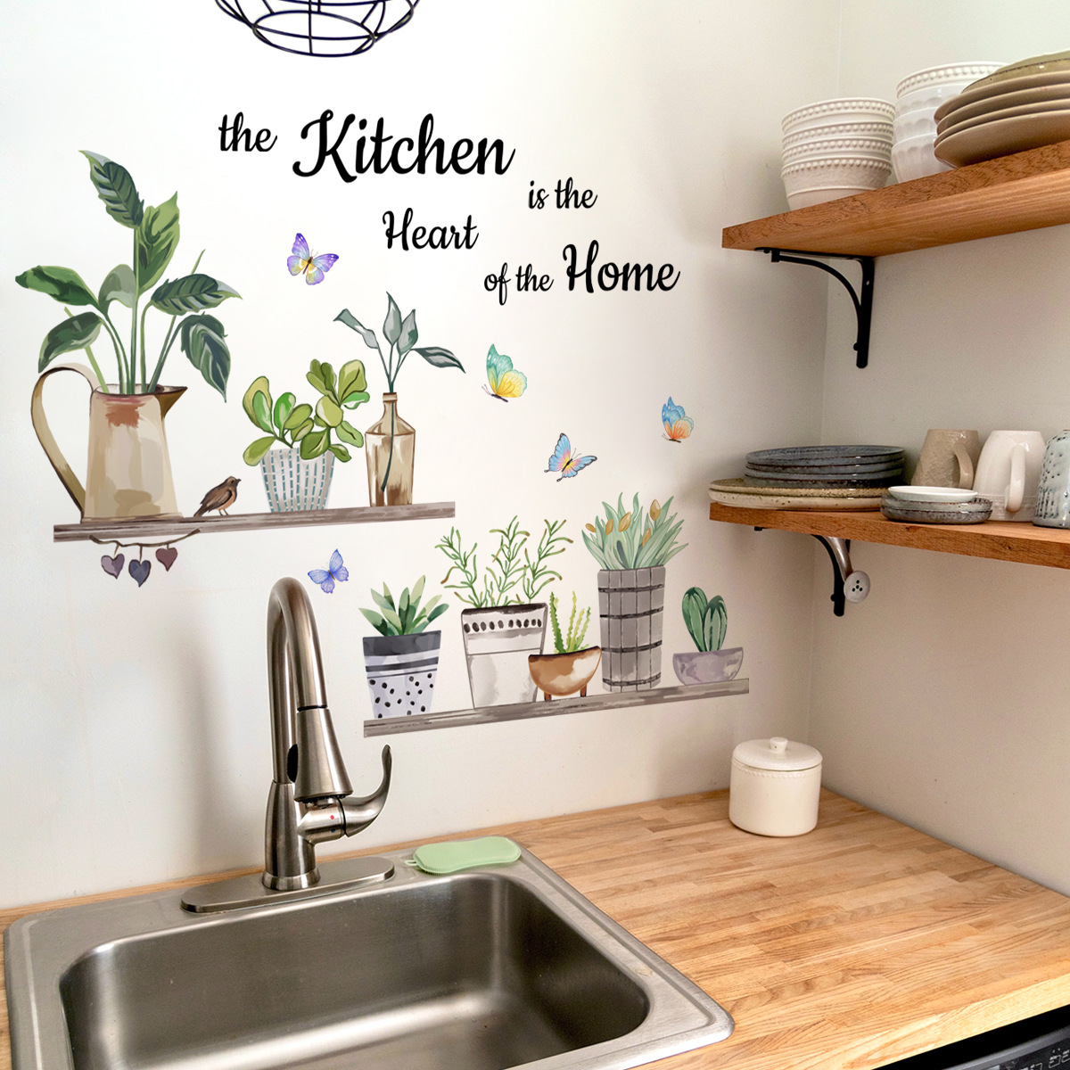 Kitchen Green Plants Cooking A – Home Cooking Quotes recenzja i cena