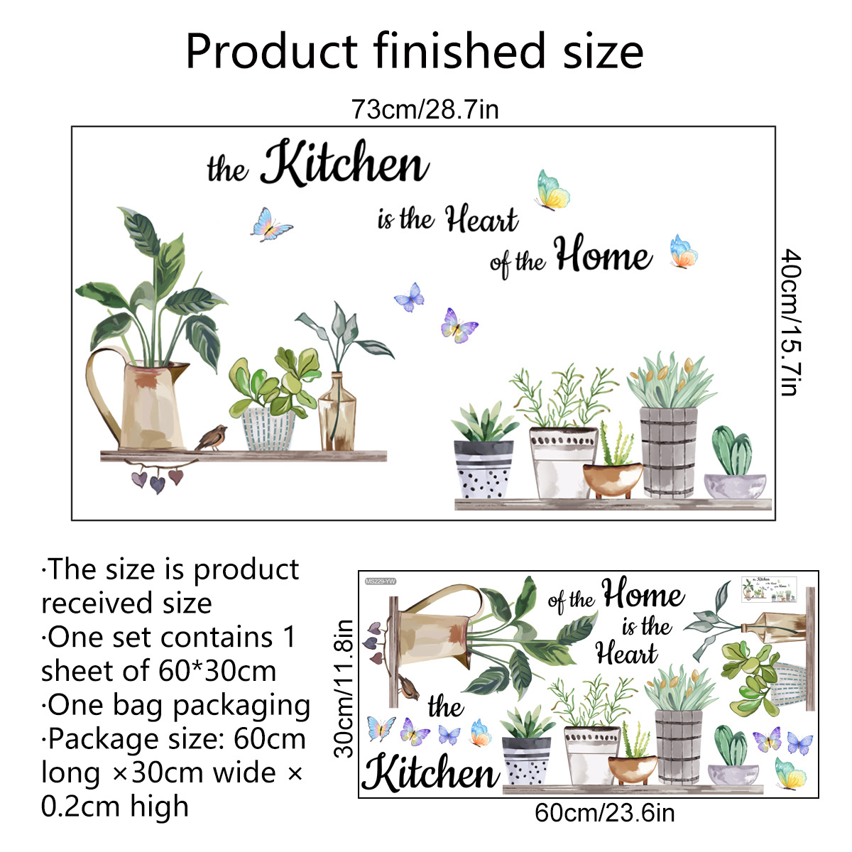 Kitchen Green Plants Cooking A – Home Cooking Quotes recenzja i cena