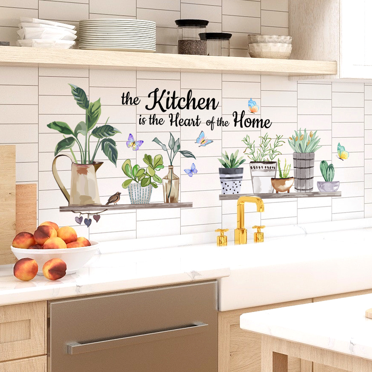 Kitchen Green Plants Cooking A – Home Cooking Quotes recenzja i cena