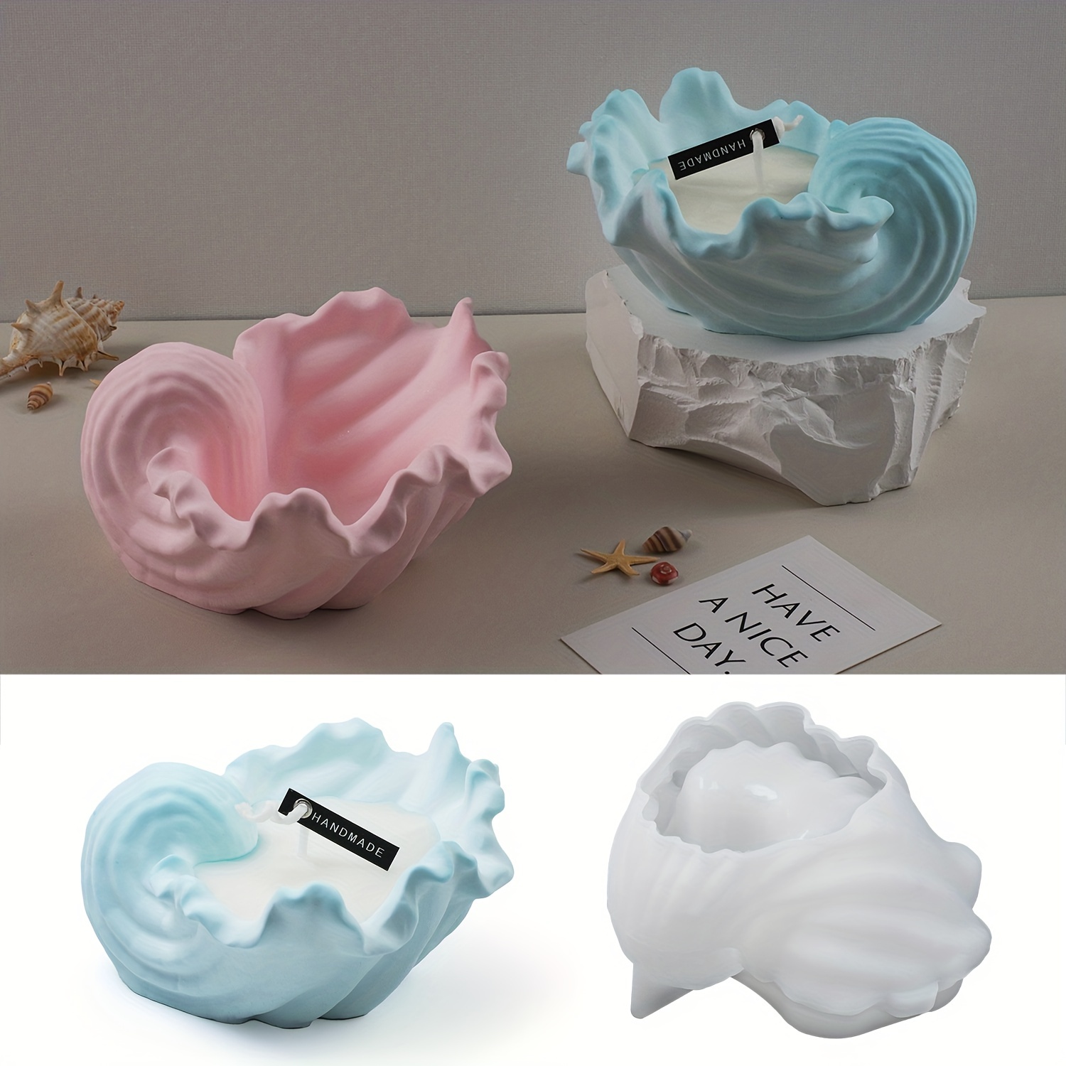 Concrete Shell Candle Cup Sili – Idli Steamer Mold recenzja i cena