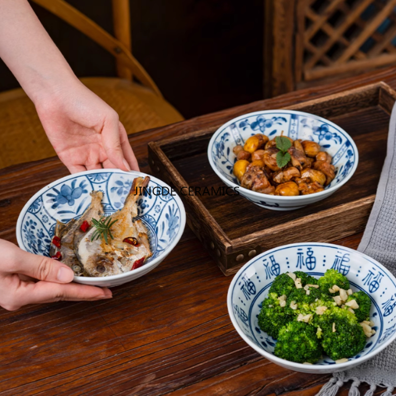 1pc Chinese Style Ceramic Tabl – Home Cooking Restaurant recenzja i cena
