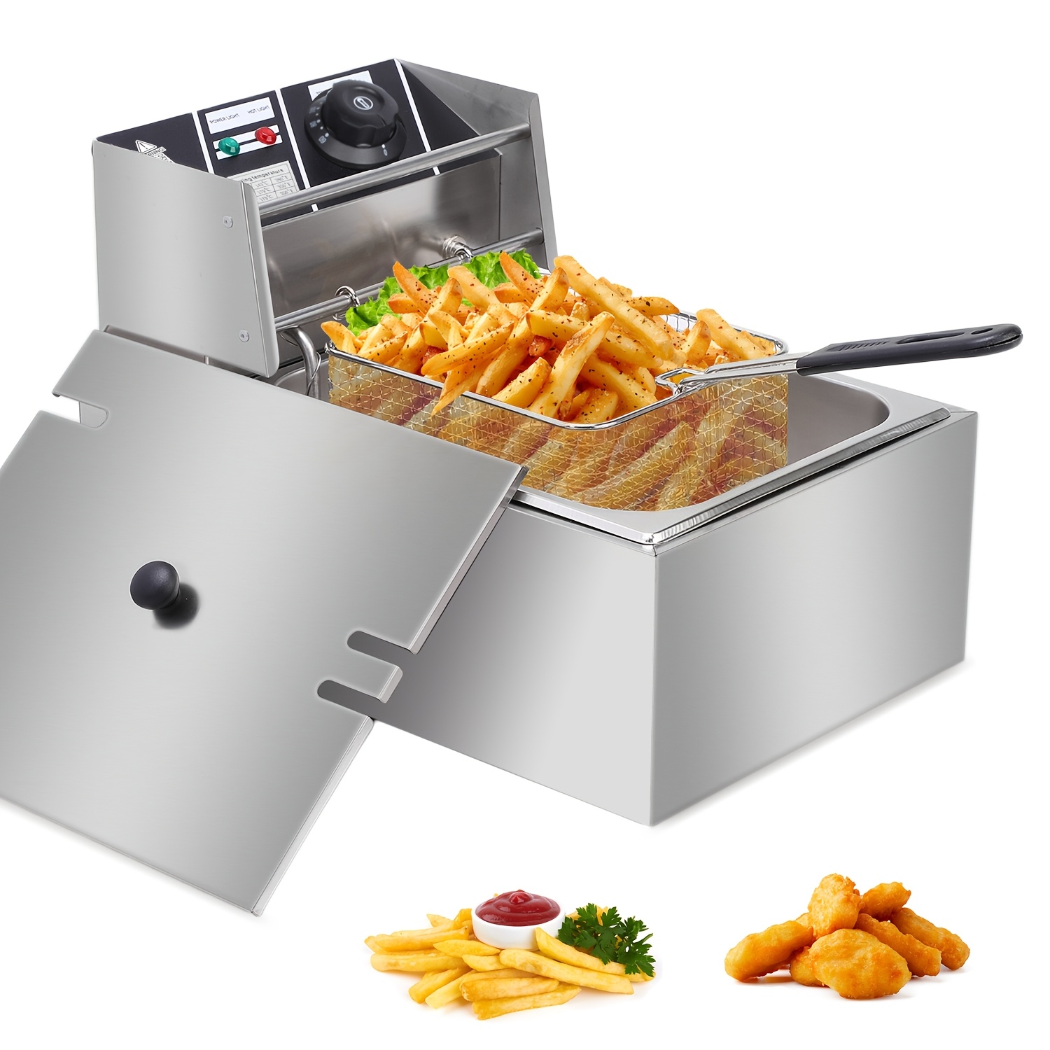 1.59gal Electric Deep Fryer, w – Home Cooking Restaurant recenzja i cena
