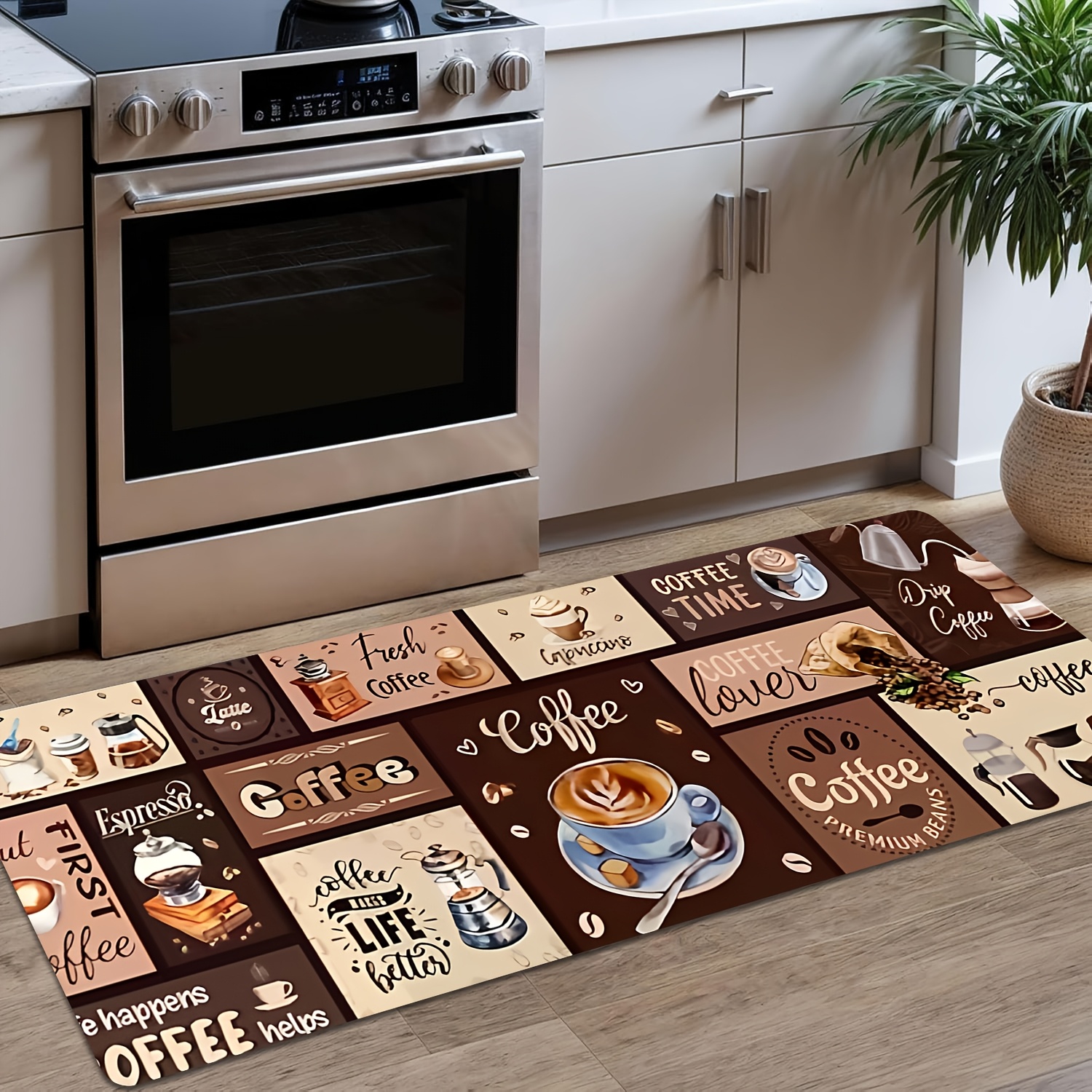 Multi Grid Coffee Quote Print  – Home Cooking Quotes recenzja i cena