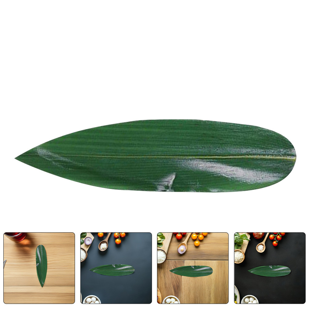 100Pcs Bamboo Leaf Sushi Mats  – Sushi Mat Bamboo recenzja i cena