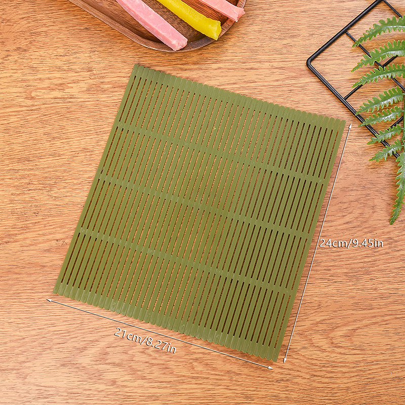 Large Green Plastic Sushi Tool – Sushi Mat Bamboo recenzja i cena