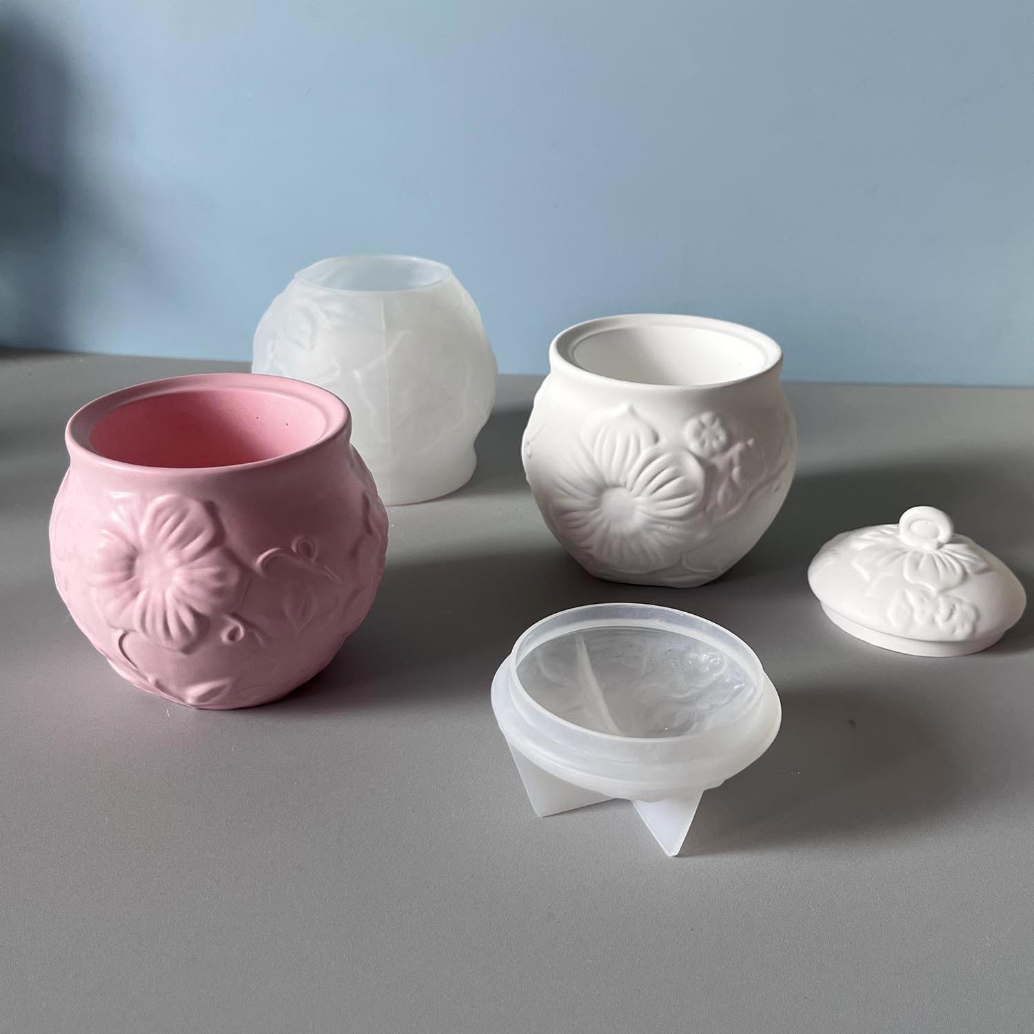 Embossed Pattern Jar Silicone  – Idli Steamer Mold recenzja i cena