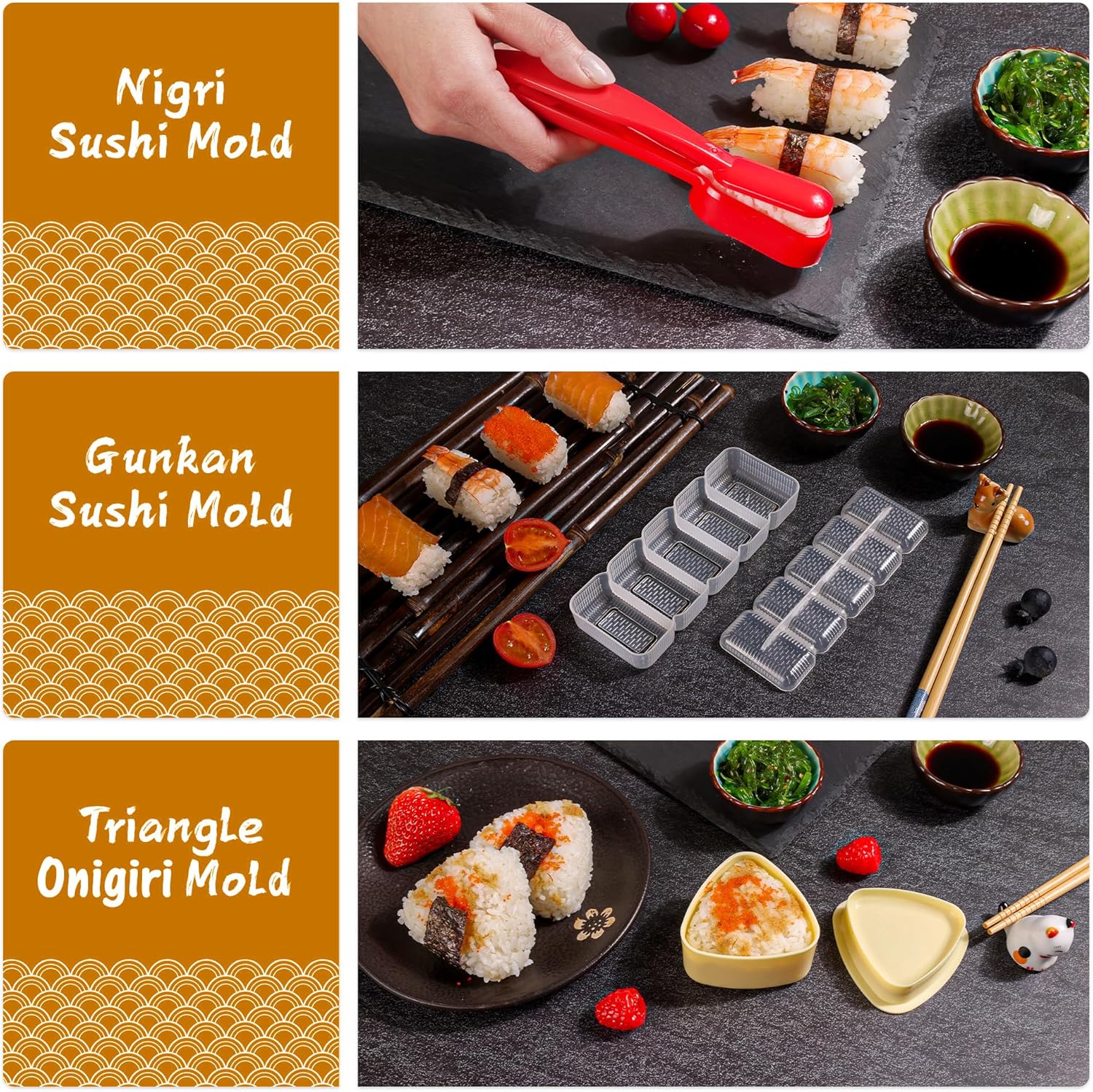 Japanese Omelette Pan Set with – Sushi Mat Bamboo recenzja i cena