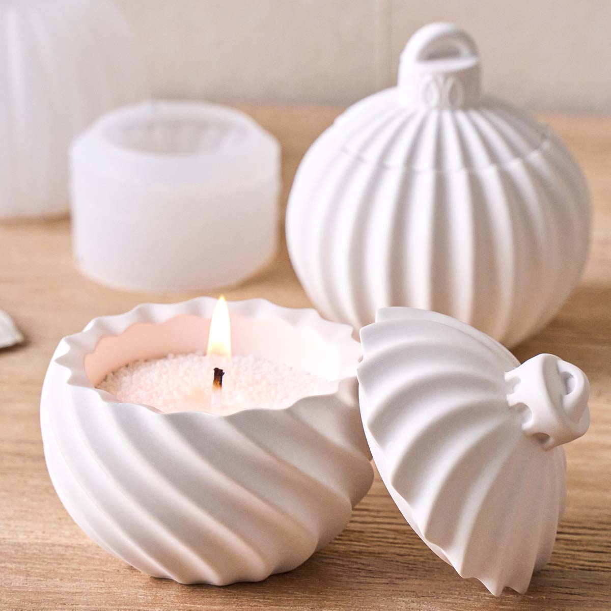 Diagonal Stripe Candle Jar Sil – Idli Steamer Mold recenzja i cena