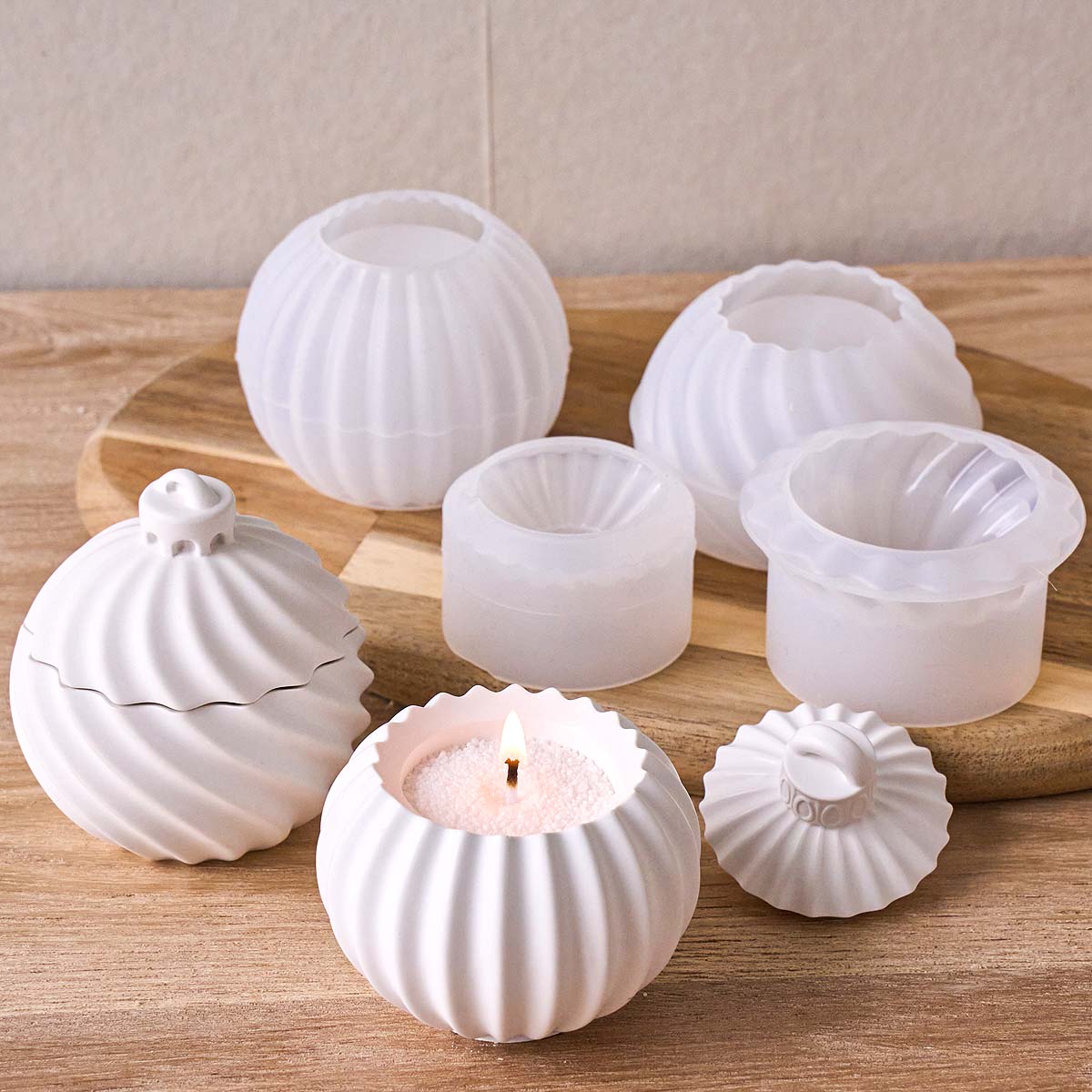 Diagonal Stripe Candle Jar Sil – Idli Steamer Mold recenzja i cena