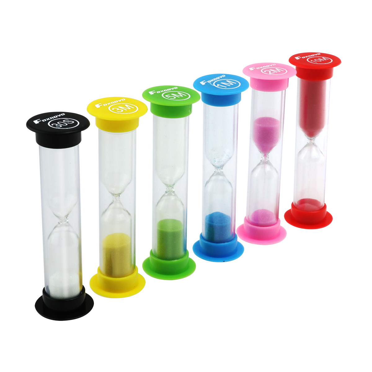 6Pcs Colorful Hourglass Sand T – Home Cooking Game recenzja i cena
