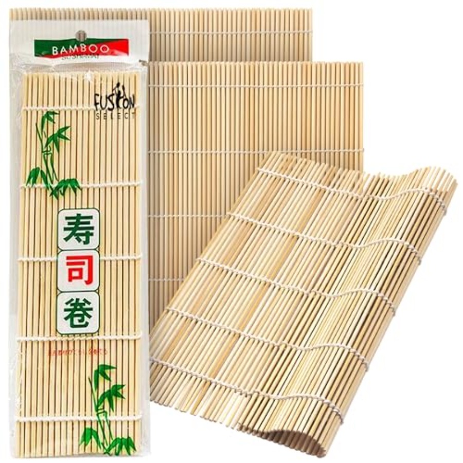 3 Pk Bamboo Sushi Mat - Sushi  – Sushi Mat Bamboo recenzja i cena